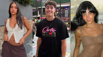 Uxue López, Plex y Aitana. Uxue López, Plex y Aitana.