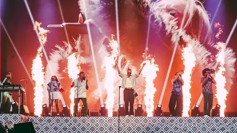Macklemore en el tour Free Palestine Macklemore en el tour Free Palestine