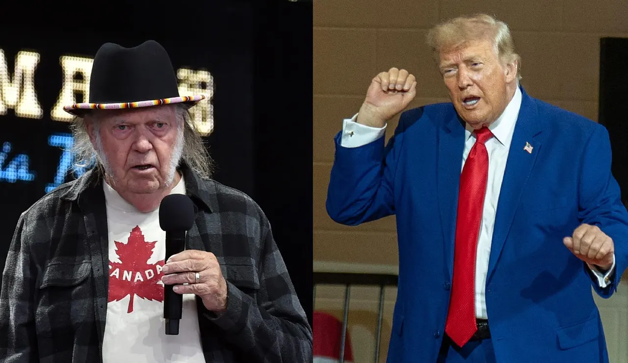 Neil Young y Donald Trump