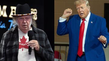 Neil Young y Donald Trump